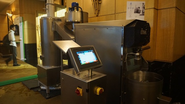 com-Mesin roasting Berto Coffee Roaster yang sudah menggunakan EcoStruxure