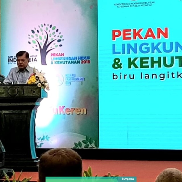 Wakil Presiden Republik Indonesia, Jusuf Kalla di Jakarta Convention Center, Kamis (11/7). Foto: Kevin S Kurnianto/kumparan