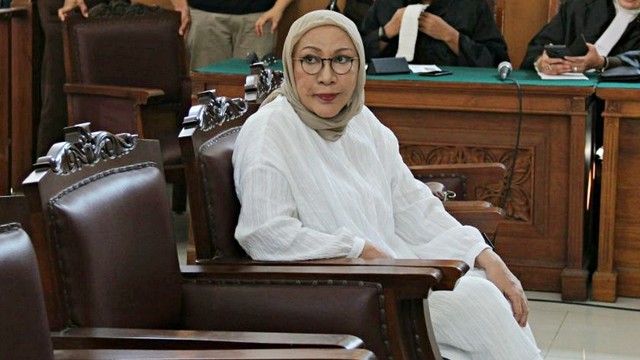 Ratna Sarumpaet menjalani sidang putusan di Pengadilan Negeri Jakarta Selatan. Foto: Nugroho Sejati/kumparan