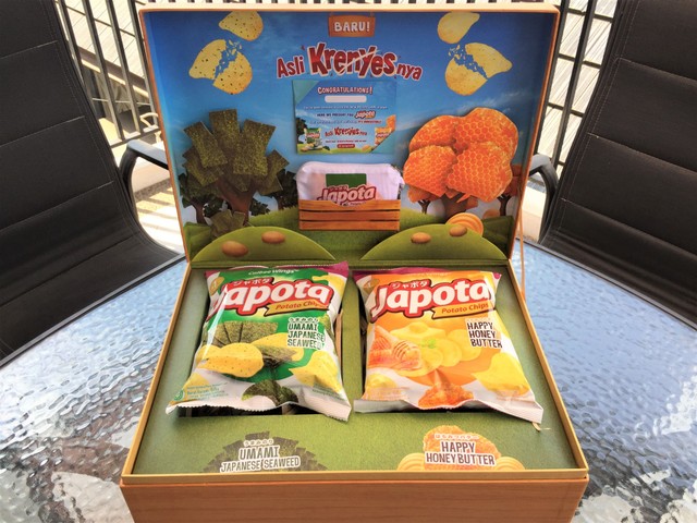 Keripik kentang Japota