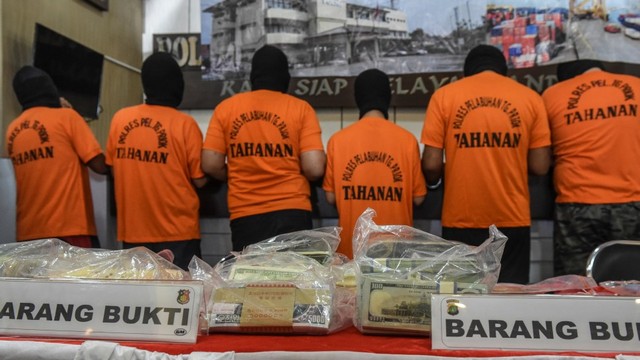 pemalsuan mata uang asing, Polres Pelabuhan Tanjung Priok