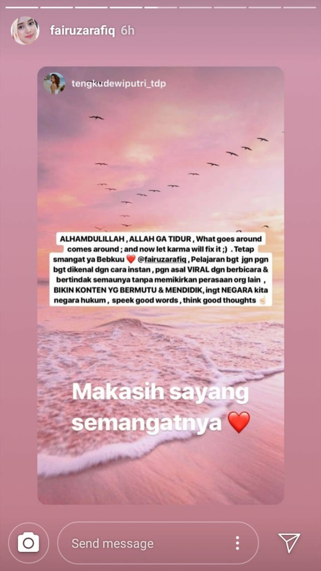 Instagram Stories Fairuz