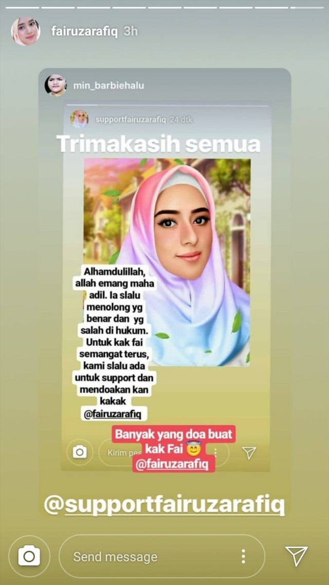 Instagram Stories Fairuz