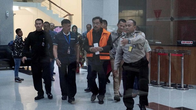 Gubernur Kepri ditahan KPK, Nurdin Basirun
