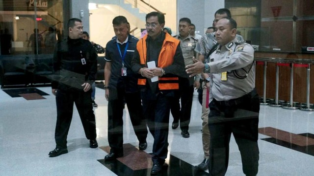 Gubernur Kepri ditahan KPK, Nurdin Basirun