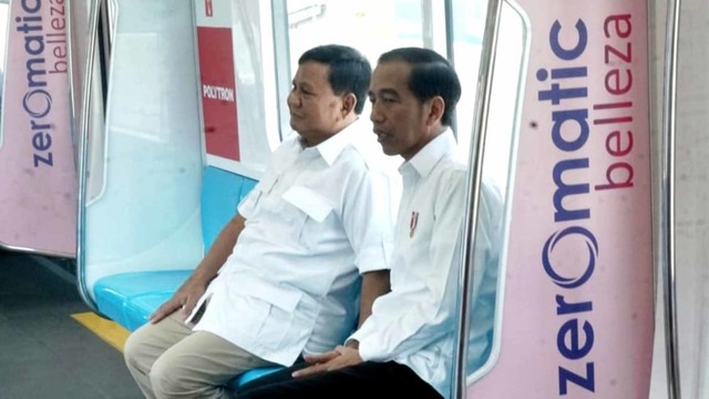 Jokowi bertemu Prabowo
