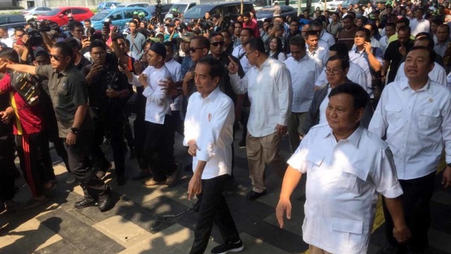 Jokowi bertemu Prabowo