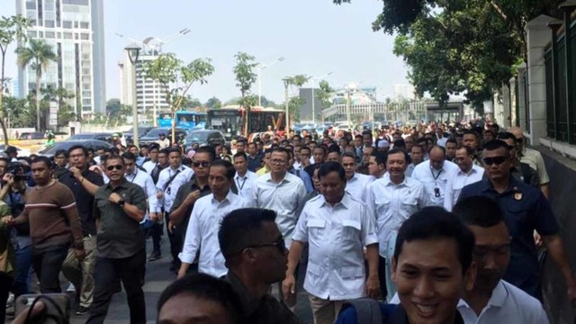 Jokowi bertemu Prabowo