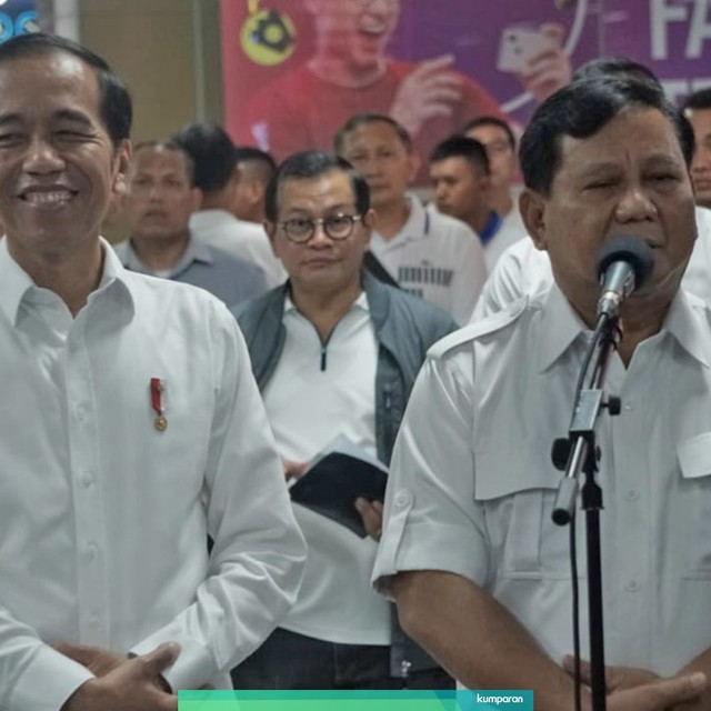 Jokowi bertemu Prabowo