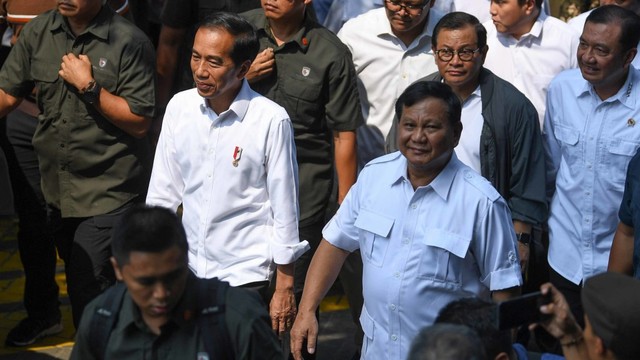 Pertemuan Jokowi dan Prabowo