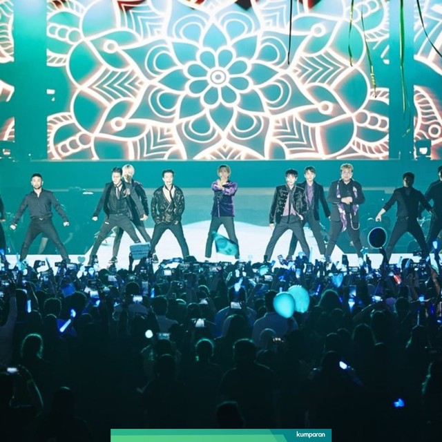 Konser Super Junior di Arab. Foto: Twitter/@SJofficial