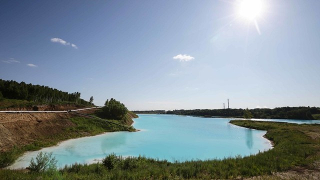 Danau pembuangan limbah, Novosibirsk