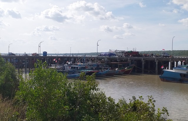 Pelabuhan Perikanan Nusantara Merauke di Kabupaten Merauke-Foto Abdel