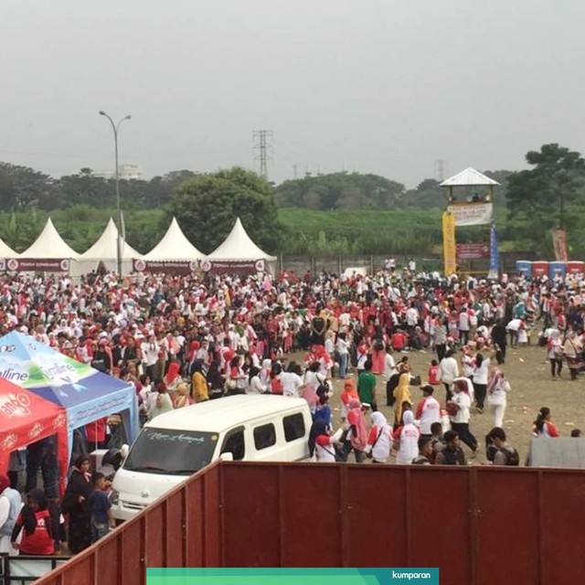Pendukung Jokowi-Ma'ruf, Sentul International Convention Centre