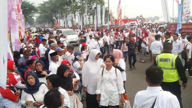 Pendukung Jokowi-Ma'ruf, Sentul International Convention Centre