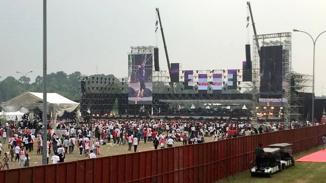 Pendukung Jokowi-Ma'ruf, Sentul International Convention Centre