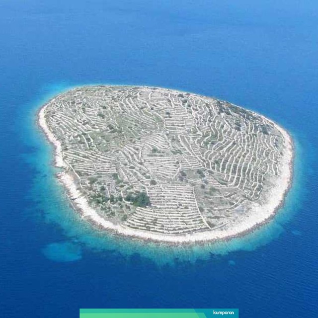 Pulau Baljenac. Foto: Instagram/@visit_dalmatiasibenik