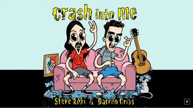Kolaborasi Steve Aoki dan Darren Criss lewat lagu 'Crash Into Me' Foto: Foto: Dok. YouTube