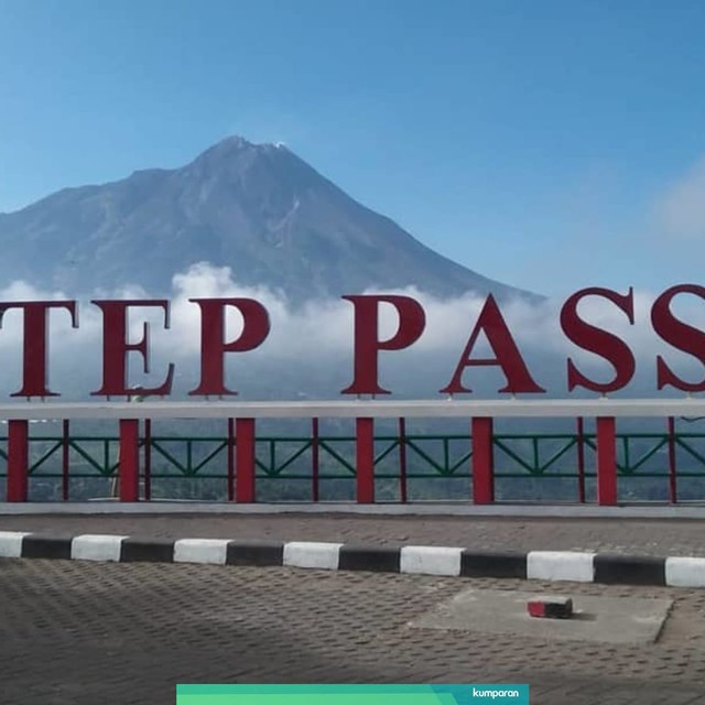 Ketep Pass, Kabupaten Magelang, Jawa Tengah. Foto: Instagram @ketep_pass_magelang