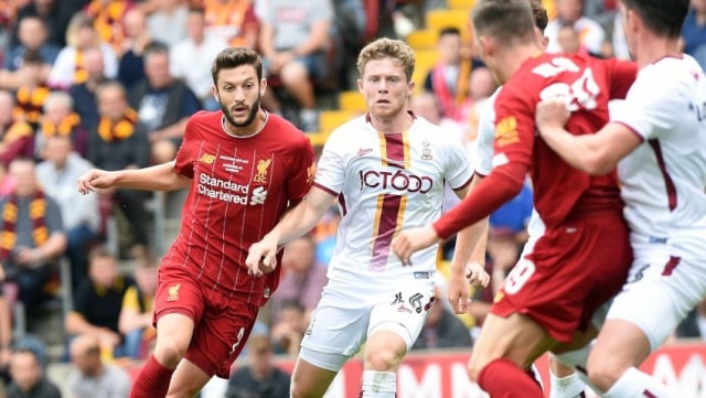 Adam Lallana menjalani pramusim bersama Liverpool. Foto: Dok. Liverpool