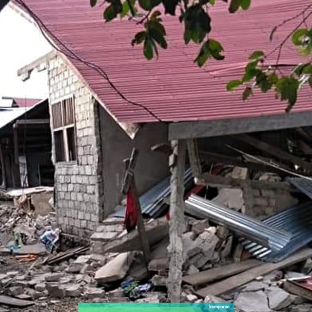 Kondisi terkini Gempa di Maluku Utara, Senin (15/7). Foto: Dok. ACT