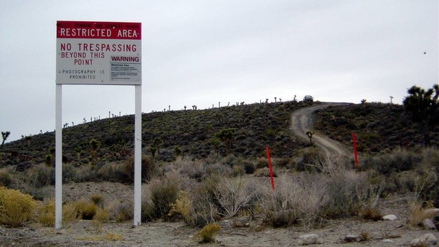 Area 51 di Nevada, Amerika Serikat. Foto: X51/Flickr via Wikimedia Commons