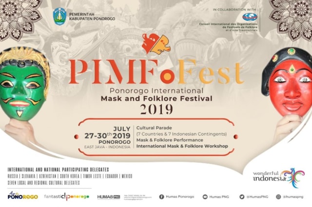 Festival Topeng dan Folklor Internasional (FTFI) 2019