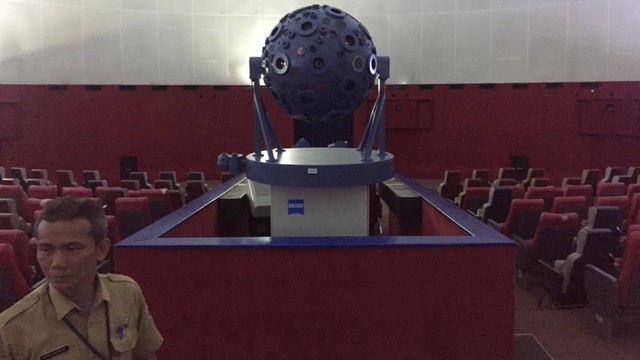 Ruangan Planetarium di Taman Ismail Marzuki, Jakarta Pusat, Selasa (16/7). Foto: Ferry Fadhlurrahman/kumparan