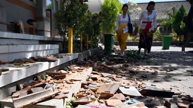 Dampak Gempa di Bali dan NTB