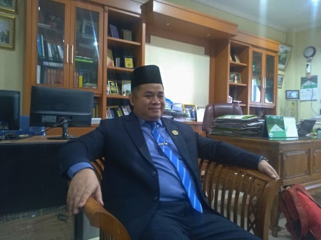 Rektor Universitas Muhammadiyah Dr. H. Dahlan, M.Pd. | Foto : Rafika Restiningtias/ Lampung Geh
