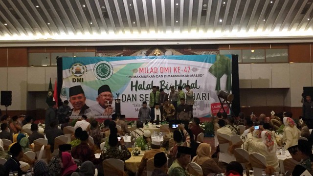 Suasana Milad Dewan Masjid Indonesia (DMI) ke 47 di Hotel Sahid Jaya. Foto: Lutfan Darmawan/kumparan