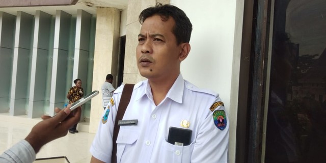 Kepala Inspektorat Kabupaten Kaimana, Fredy Susanto Zaluchu,  S.  STP, M. Si. Foto: Arfat/ Balleo News