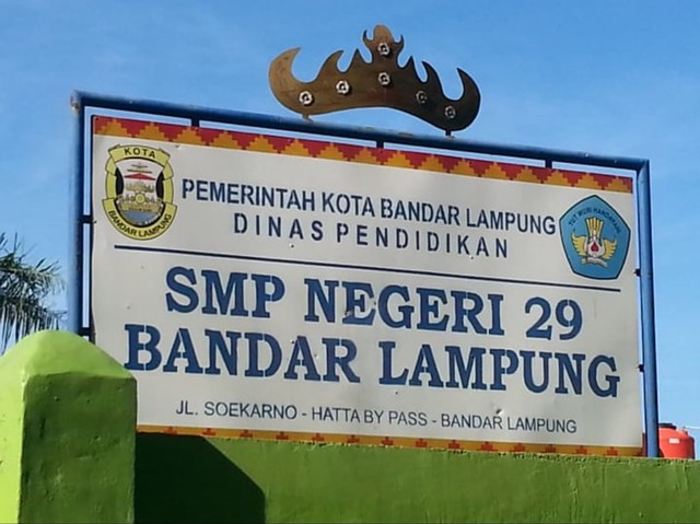 SMPN 29 Bandar Lampung | Foto : Ist