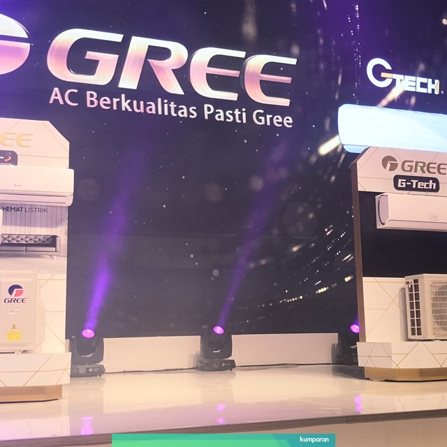 Peluncuran dua produk AC Gree Combo-S dan G-Tech. Foto: Muhammad Fikrie/kumparan