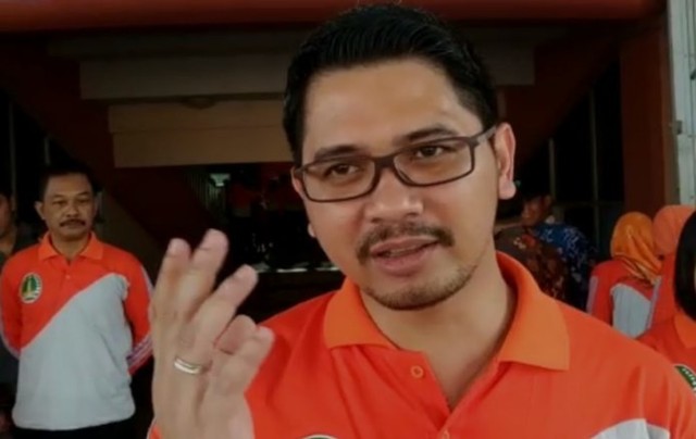 Wakil Wali Kota Pasuruan, Raharto Teno Prasetyo ketika ditemui usai acara di GOR Untung Suropati, Kota Pasuruan, Kamis (18/7/2019).