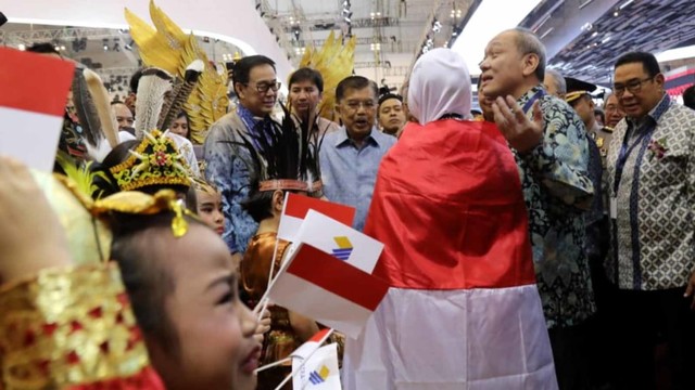 JK kunjungi stan di GIIAS 2019, ICE BSD