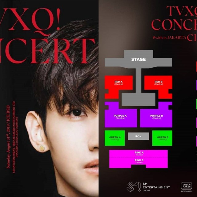Konser TVXQ di Jakarta, Foto: Instagram/Dyandra Global