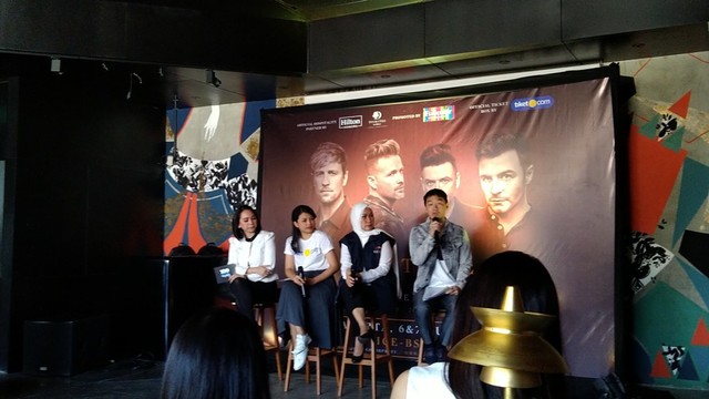 Jumpa Pers Konser Westlife - The Twenty Tour 2019