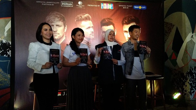 Jumpa Pers Konser Westlife - The Twenty Tour 2019