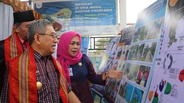 Peringatan Hari Keluarga Nasional (Harganas) ke-26 tingkat provinsi Sulawesi Barat. Foto: Dok. Kominfo Pemprov Sulbar