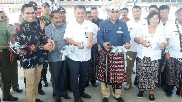 Peresmian SPBU BBM satu harga di Kabupaten Rote Ndao, Nusa Tenggara Timur
