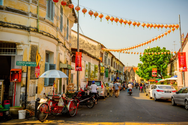 Penang, salah satu destinasi wisata yang dipromosikan sebagai destinasi MICE di Malaysia. Foto: Shutterstock