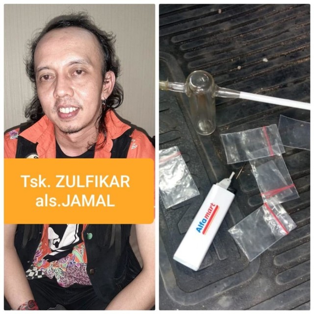 Zulfikar, pemeran 'Preman Pensiun' ditangkap karena narkoba.