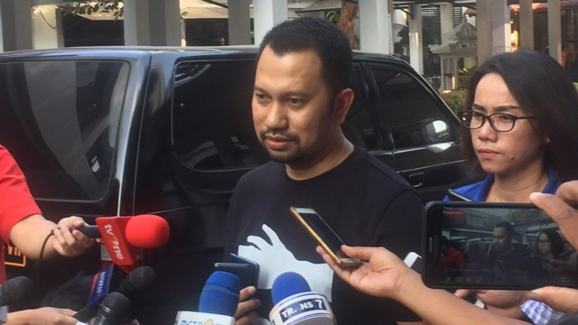 Kasubdit 1 Direktorat Reserse Narkoba Polda Metro Jaya, AKBP Calvin Simanjuntak, Mapolda Metro Jaya.