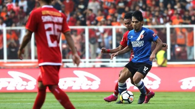 Foto: Kemenangan Persija Melawan PSM di Leg I Final Piala Indonesia (36311)