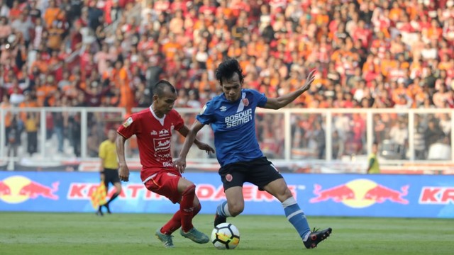 Foto: Kemenangan Persija Melawan PSM di Leg I Final Piala Indonesia (36312)