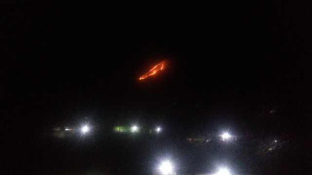 Kebakaran di Gunung Panderman di Kota Batu. Foto: BPBD Kota Batu.