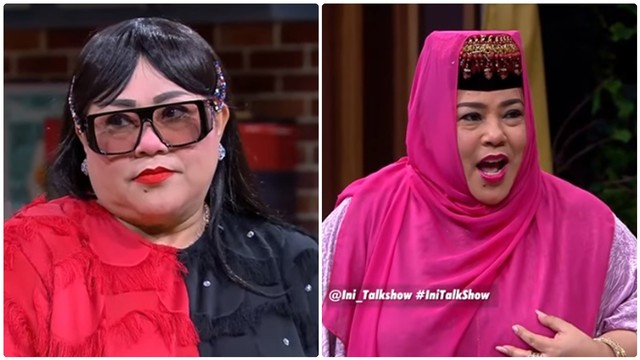 Penampilan Nunung saat perankan sosok terkenal: dari Titi DJ hingga Elvy Sukaesih Foto: YouTube Ini Talkshow