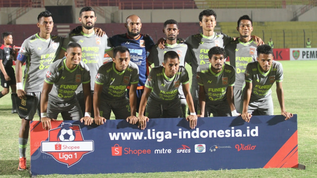 Tim Borneo FC di Liga 1 2019. Foto: Dok. PT LIB