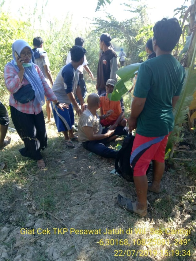 Pesawat Cessna Jatuh di Sungai Cimanuk, Indramayu (483857)